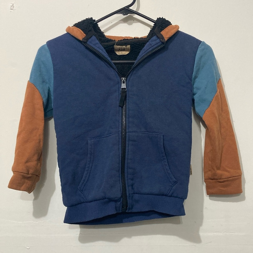 $5 fleece lined zip-up